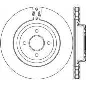 Тормозной диск OPEN PARTS BDR 2225.20 2768662 BDRS2225.25 BDA2225.20