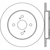 Тормозной диск OPEN PARTS BDR 2293.10 8VH4F 2768686 BDA2293.10