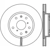 Тормозной диск OPEN PARTS 2768733 14SMOUJ BDR2367.2 0 BDA2367.20