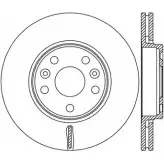 Тормозной диск OPEN PARTS LOH6 KC 53HPXV 2768799 BDA2528.20