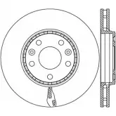 Тормозной диск OPEN PARTS Renault Laguna (KT) 3 Универсал 2.0 16V Hi Flex (KT1H) 140 л.с. 2007 – 2015 66HT 64A BDA2546.20 CGPMKO