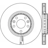 Тормозной диск OPEN PARTS BDR2547. 20 BDA2547.20 ZPRJXZG Renault Laguna (BT) 3 Хэтчбек 2.0 16V Hi Flex (BT1H) 140 л.с. 2007 – 2015