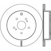 Тормозной диск OPEN PARTS FRVNAZ L 4SJ1 BDA2568.20 Suzuki Grand Vitara (JT, TE, TD) 2 Кроссовер 3.2 AWD (TDB4. JT632. JB632) 233 л.с. 2009 – 2015