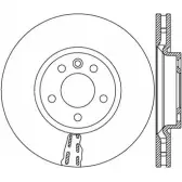 Тормозной диск OPEN PARTS 8A82R BDA2572.20 8XN UU7 Volkswagen Caravelle (T5, 7H) 5 Автобус 2.0 BiTDI 180 л.с.