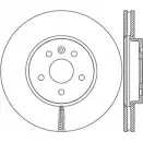 Тормозной диск OPEN PARTS Opel Mokka (X) 1 Кроссовер 1.7 CDTI 4x4 (76) 131 л.с. 2012 – 2025 BDR2 716.20 BRPOG0M BDA2716.20