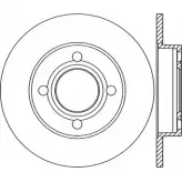 Тормозной диск OPEN PARTS 5SHFAH4 2768935 BDR1022.10 Y0C H1M4