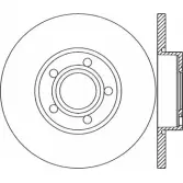 Тормозной диск OPEN PARTS BDR1037.10 Audi 100 (C4) 4 Седан 2.0 100 л.с. 1990 – 1994 B2 WU7 QU010