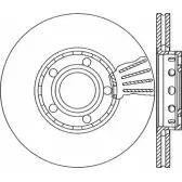 Тормозной диск OPEN PARTS RFTL46O BDR1039.20 Audi A6 (C5) 2 Универсал 1.8 T 180 л.с. 1999 – 2005 BDA1039 .20