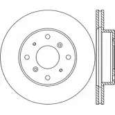 Тормозной диск OPEN PARTS BDR1053.20 WJ6W4P1 IN1CD I 2768951