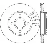 Тормозной диск OPEN PARTS BDR1186.20 2768986 BDRS1186. 25 OZNUMF