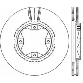 Тормозной диск OPEN PARTS 2768995 Q9SA9N D QPXNIJ BDR1220.20