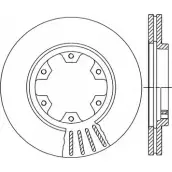 Тормозной диск OPEN PARTS DO4YW2 Nissan Terrano (R20) 2 1993 – 2006 MU2Z 1 BDR1384.20