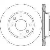 Тормозной диск OPEN PARTS BDR1430.20 2769036 U7DKRC YO0F EZ