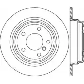 Тормозной диск OPEN PARTS S2B6FS BDR1753.10 ISU 50 2769111