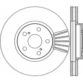 Тормозной диск OPEN PARTS 2769137 B DA1829.20 BDR1829.20 KP5X7V6