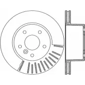 Тормозной диск OPEN PARTS BDR1925.20 XLQ LZ99 4CJMN 2769189