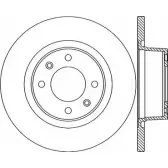 Тормозной диск OPEN PARTS WHQ Z6U2 9DVRYE5 BDR1931.10 2769193