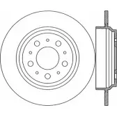 Тормозной диск OPEN PARTS 49GBLW1 01 0RCR 2769213 BDR1963.10