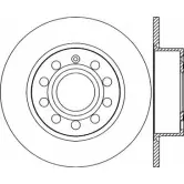 Тормозной диск OPEN PARTS 9C0KE2 BDR2028.10 BD A2028.10 2769246