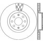 Тормозной диск OPEN PARTS Opel Corsa (D) 4 Хэтчбек 1.3 CDTI (L08. L68) 90 л.с. 2006 – 2011 BDR2259.20 BDA225 9.20 9UGYJF1