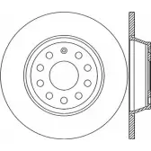 Тормозной диск OPEN PARTS BDR2263.10 2769375 BDA22 63.10 JI09OT