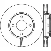 Тормозной диск OPEN PARTS 2769480 BDA240 3.20 BDR2403.20 EEMNTE