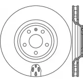 Тормозной диск OPEN PARTS BDR2448.20 BDRS2448.2 5 2769510 5H16MZ
