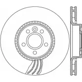 Тормозной диск OPEN PARTS B DA2469.20 KNOBO Ford S-Max 1 (CA1, WS) Минивэн 2.2 TDCi 200 л.с. 2010 – 2014 BDR2469.20