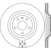 Тормозной диск OPEN PARTS 2769530 BDR2476.20 0 388H0 R3XIUYR