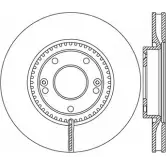 Тормозной диск OPEN PARTS BDA 2477.20 BDR2477.20 2769531 DXNNWNI