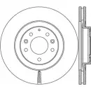 Тормозной диск OPEN PARTS RC4HD D Mazda CX-7 (ER) 1 Кроссовер 2.2 MZR CD AWD 173 л.с. 2009 – 2013 WYINITT BDR2684.20