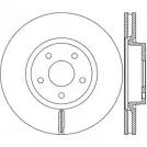 Тормозной диск OPEN PARTS CT8FF0 Ford Mondeo 4 (CA2, BA7) Универсал 1.8 TDCi 125 л.с. 2007 – 2012 4D1N5 T BDR2687.20