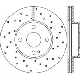 Тормозной диск OPEN PARTS B DR1780.20 BDRS1780.25 2769731 ILZLP6Z