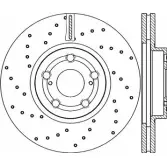 Тормозной диск OPEN PARTS BDRS2266.25 2769783 R9TM5 BDR 2266.20