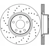 Тормозной диск OPEN PARTS BDRS2268.25 BDR2 268.20 Audi A6 (C6) 3 Универсал 3.0 Tdi Quattro 233 л.с. 2006 – 2008 YSN5XN