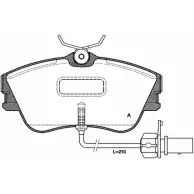 Тормозные колодки, дисковые, комплект OPEN PARTS 21 479 BPA0480.21 PQ4M01H 2770095