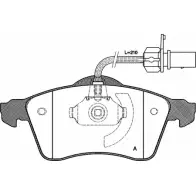 Тормозные колодки, дисковые, комплект OPEN PARTS 2770162 BPA0618.01 Y87IRM 23 163