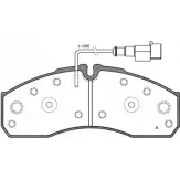 Тормозные колодки, дисковые, комплект OPEN PARTS OHYB3 2916 0 2770199 BPA0651.42
