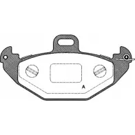 Тормозные колодки, дисковые, комплект OPEN PARTS BPA0686.00 I0PY4 2770224 2196 5