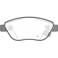 Тормозные колодки, дисковые, комплект OPEN PARTS EQSOQG BPA0859.21 2770381 2 3708