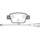 Тормозные колодки, дисковые, комплект OPEN PARTS 2770386 25527 BPA0861.12 2 5526
