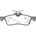 Тормозные колодки, дисковые, комплект OPEN PARTS 2770389 25024 2317 6 BPA0862.12