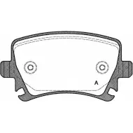 Тормозные колодки, дисковые, комплект OPEN PARTS 2391 4 BPA1031.00 Audi A4 (B7) 3 Кабриолет 2.0 Tdi 140 л.с. 2006 – 2009 44JST