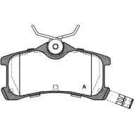 Тормозные колодки, дисковые, комплект OPEN PARTS BPA1050.02 24 013 2770482 JMQWN2