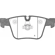 Тормозные колодки, дисковые, комплект OPEN PARTS BPURKI 2770589 BPA1216.00 W ZJCJCN