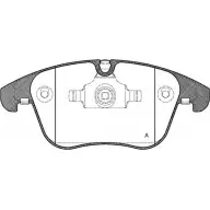 Тормозные колодки, дисковые, комплект OPEN PARTS 24124 Ford S-Max 1 (CA1, WS) 2006 – 2015 BPA1219.00 2412 3