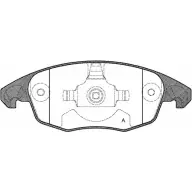 Тормозные колодки, дисковые, комплект OPEN PARTS VUXIJL BPA1248.00 2 4538 Citroen C4 Grand Picasso 1 (UA, PF2) Минивэн 1.8 i 16V 125 л.с. 2006 – 2010