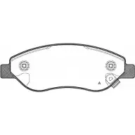 Тормозные колодки, дисковые, комплект OPEN PARTS 24551 BPA1276.01 2 4550 2770643
