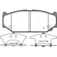 Тормозные колодки, дисковые, комплект OPEN PARTS 25511 BPA1381.12 2396 2 2770708