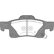 Тормозные колодки, дисковые, комплект OPEN PARTS 2770760 BPA1446.02 BE4U 88 UMGC2XS